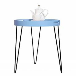 Kayoom Bout de canapé River - Métal - Bleu clair 8 Kayoom Bout de canapé River - Métal - Bleu clair -loftscape Boutique 1000165616 190315 08011300226 GALLERYIMAGES P000000001000165616