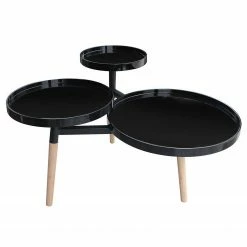 Kayoom Bout de canapé Butler I - Partiellement en bambou massif - Noir -loftscape Boutique 1000165620 190315 08011400241 GALLERYIMAGES P000000001000165620