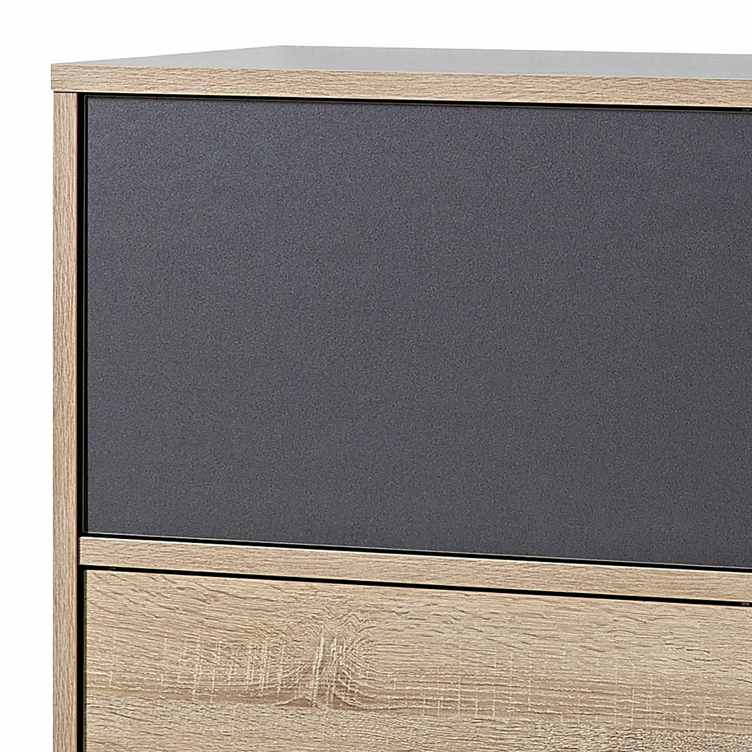 Germania Buffet Svene - Anthracite / Imitation chêne de Sonoma - Largeur : 120 cm 7 Germania Buffet Svene - Anthracite / Imitation chêne de Sonoma - Largeur : 120 cm – Image 5