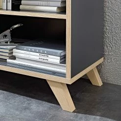 Germania Buffet Svene - Anthracite / Imitation chêne de Sonoma - Largeur : 120 cm 17 Germania Buffet Svene - Anthracite / Imitation chêne de Sonoma - Largeur : 120 cm -loftscape Boutique 1000166773 190329 13033300159 GALLERYIMAGES P000000001000166773