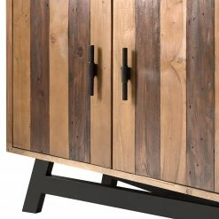 Ars manufacti Buffet Tamati II - Pin massif / Fer - Pin / Noir -loftscape Boutique 1000166787 191011 15391700016 DETAILS P000000001000166787