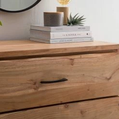 Ars Natura Commode Vardo - Acacia massif / Métal - Acacia / Noir -loftscape Boutique 1000166790 200720 14105200002 MOOD DETAILS P000000001000166790 mood