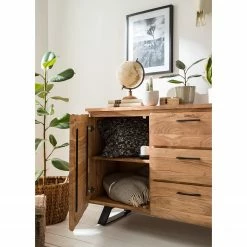 Ars Natura Buffet Vardo - Acacia massif / Métal - Acacia / Noir 35 Ars Natura Buffet Vardo - Acacia massif / Métal - Acacia / Noir -loftscape Boutique 1000166791 191030 08503100006 MOOD DETAILS P000000001000166791 mood