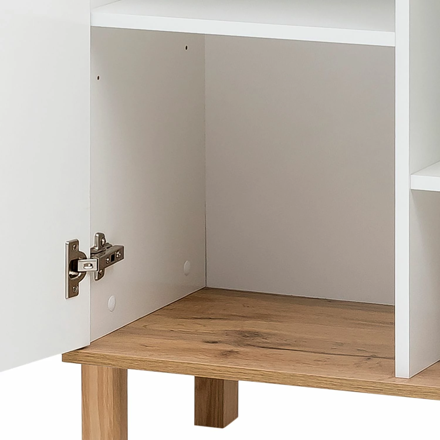 Schildmeyer Commode Padua - Blanc / Chêne 7 Schildmeyer Commode Padua - Blanc / Chêne – Image 5