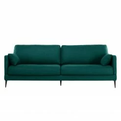 Mørteens Canapé Schore (3 places) - Tissu - Bleu pétrole