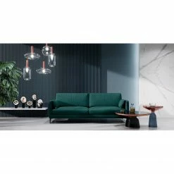 Mørteens Canapé Schore (3 places) - Tissu - Bleu pétrole -loftscape Boutique 1000166828 220127 11352700020 MOOD DETAILS P000000001000166828 mood