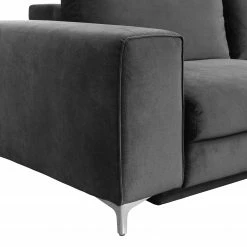 Jack & Alice Canapé d’angle Baitz I - Tissu - Velours Krysia: Anthracite - Méridienne longue à droite (vue de face) 44 Jack & Alice Canapé d’angle Baitz I - Tissu - Velours Krysia: Anthracite - Méridienne longue à droite (vue de face) -loftscape Boutique 1000166860 190502 13143900195 GALLERYIMAGES P000000001000166860