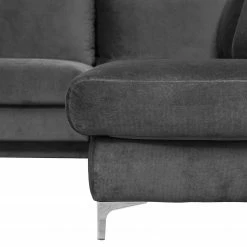 Jack & Alice Canapé d’angle Baitz I - Tissu - Velours Krysia: Anthracite - Méridienne longue à droite (vue de face) 43 Jack & Alice Canapé d’angle Baitz I - Tissu - Velours Krysia: Anthracite - Méridienne longue à droite (vue de face) -loftscape Boutique 1000166860 190502 13143900198 GALLERYIMAGES P000000001000166860