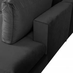 Jack & Alice Canapé d’angle Baitz I - Tissu - Velours Krysia: Anthracite - Méridienne longue à droite (vue de face) 51 Jack & Alice Canapé d’angle Baitz I - Tissu - Velours Krysia: Anthracite - Méridienne longue à droite (vue de face) -loftscape Boutique 1000166860 210415 08073700013 DETAILS P000000001000166860