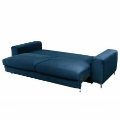 Jack & Alice Canapé convertible Baitz I - Velours - Bleu pétrole -loftscape Boutique 1000166865 190502 13144500242 GALLERYIMAGES P000000001000166865