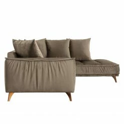 Jack & Alice Canapé d’angle Polich - Velours - Marron - Méridienne longue à droite (vue de face) 17 Jack & Alice Canapé d’angle Polich - Velours - Marron - Méridienne longue à droite (vue de face) -loftscape Boutique 1000166873 190502 13145900351 GALLERYIMAGES P000000001000166873