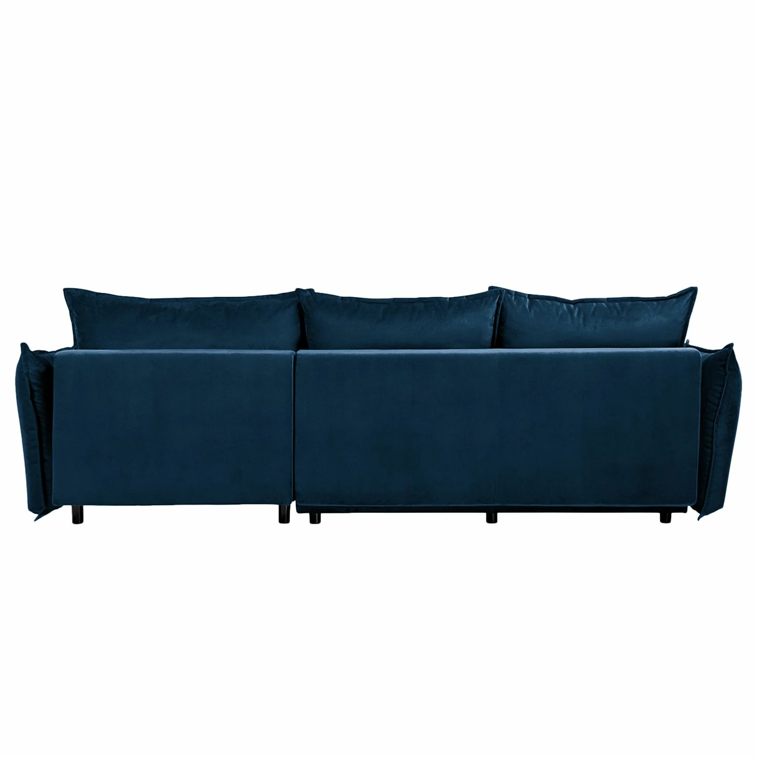 Fredriks Canapé d’angle Dolgen - Velours - Bleu pétrole 6 Fredriks Canapé d’angle Dolgen - Velours - Bleu pétrole – Image 4