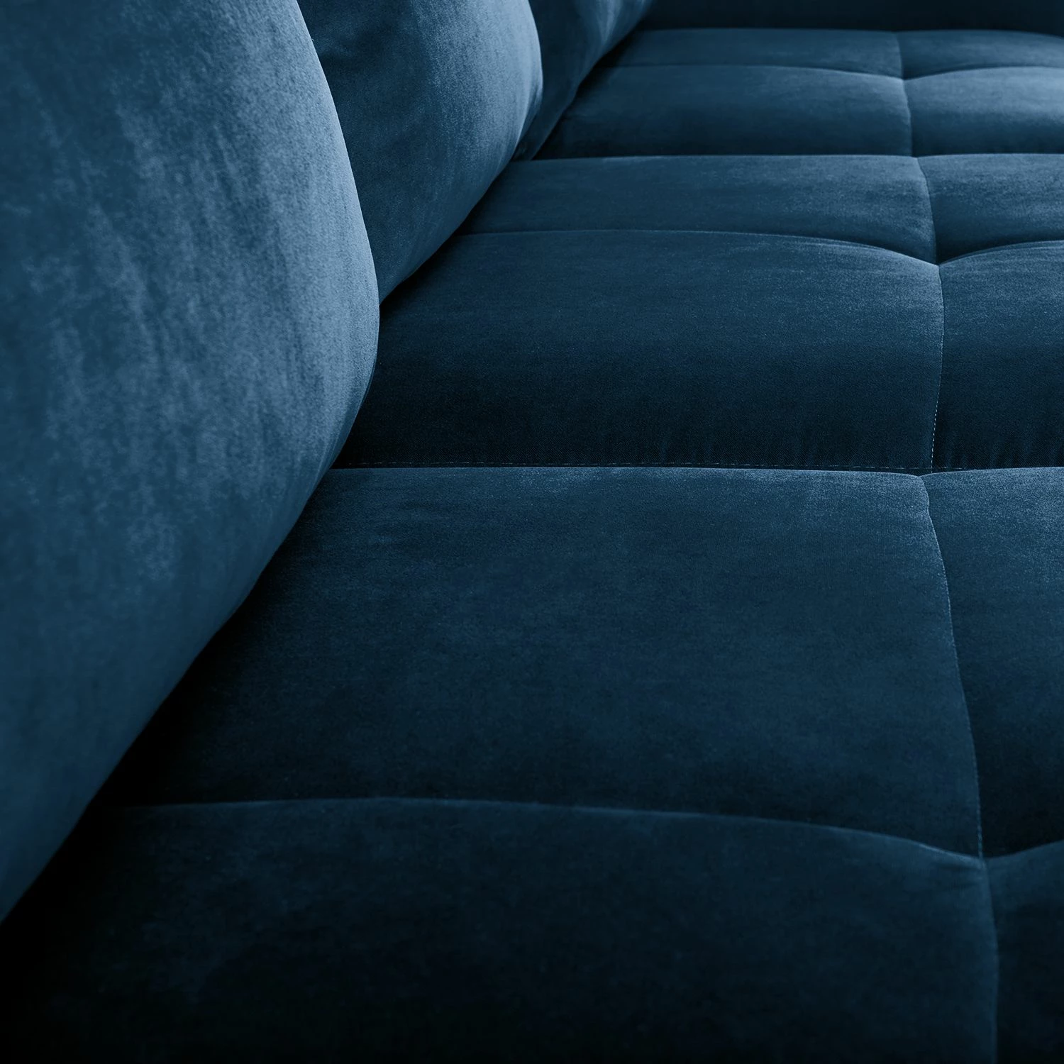 Fredriks Canapé d’angle Dolgen - Velours - Bleu pétrole 12 Fredriks Canapé d’angle Dolgen - Velours - Bleu pétrole – Image 10