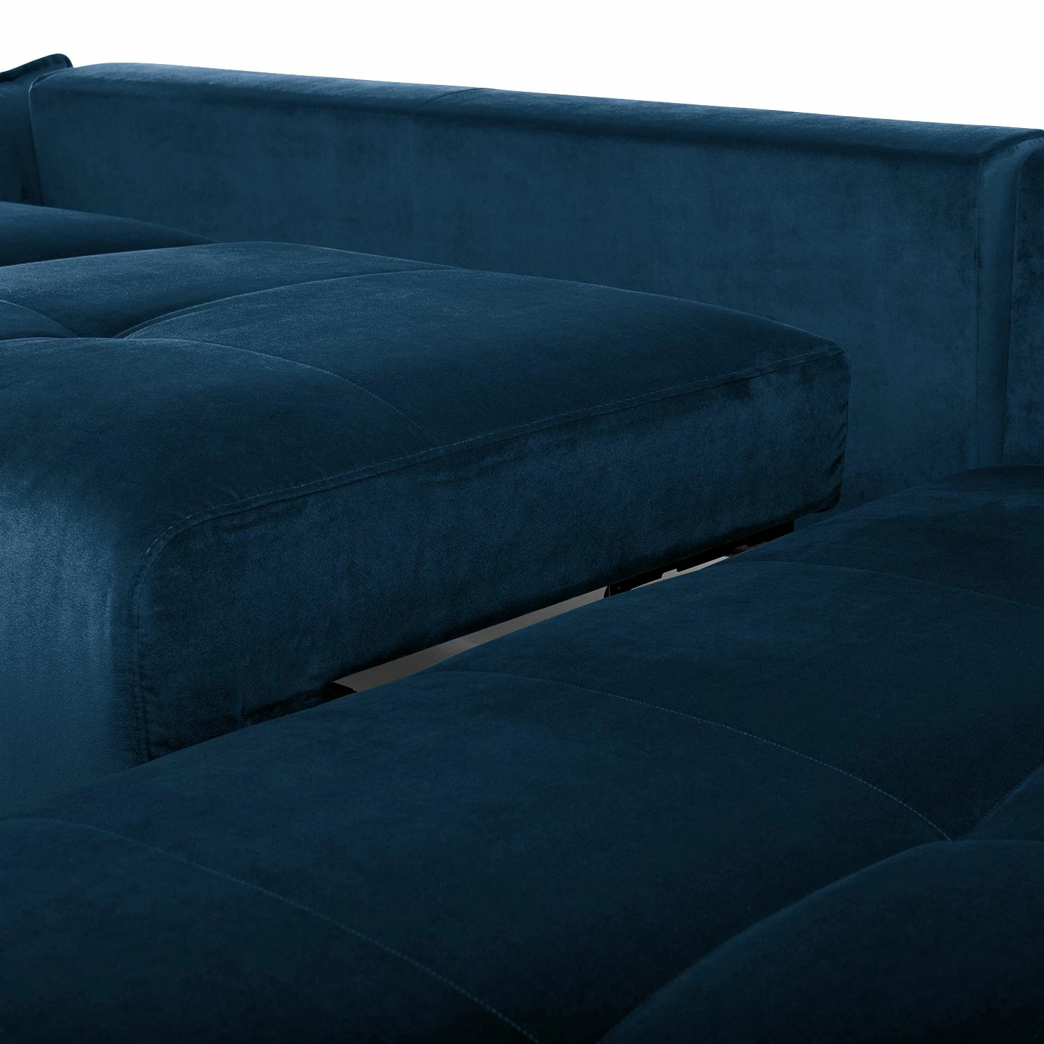 Fredriks Canapé d’angle Dolgen - Velours - Bleu pétrole 14 Fredriks Canapé d’angle Dolgen - Velours - Bleu pétrole – Image 12