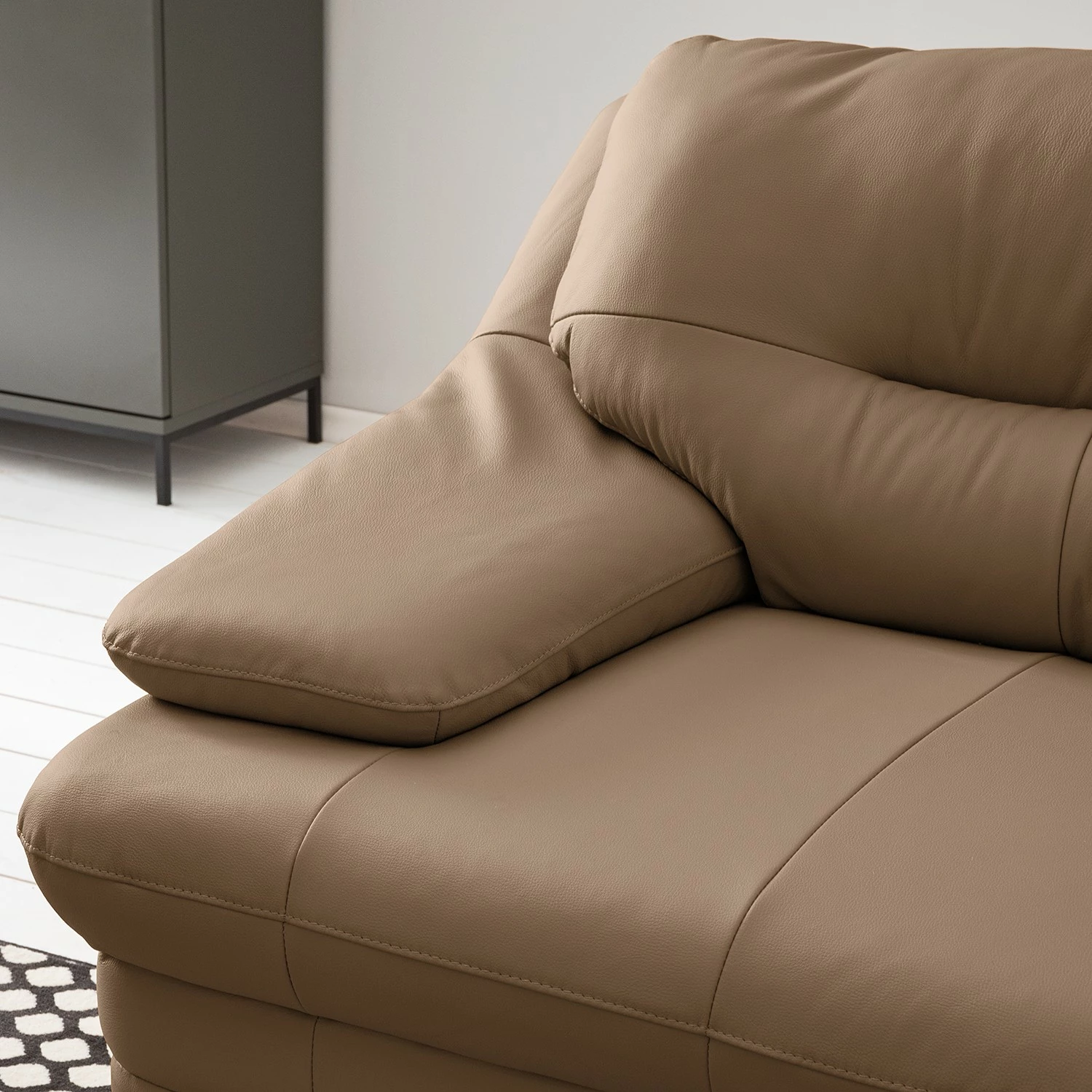 Fredriks Canapé Lutz II (2 places) - Cuir véritable - Cubanite 14 Fredriks Canapé Lutz II (2 places) - Cuir véritable - Cubanite – Image 12