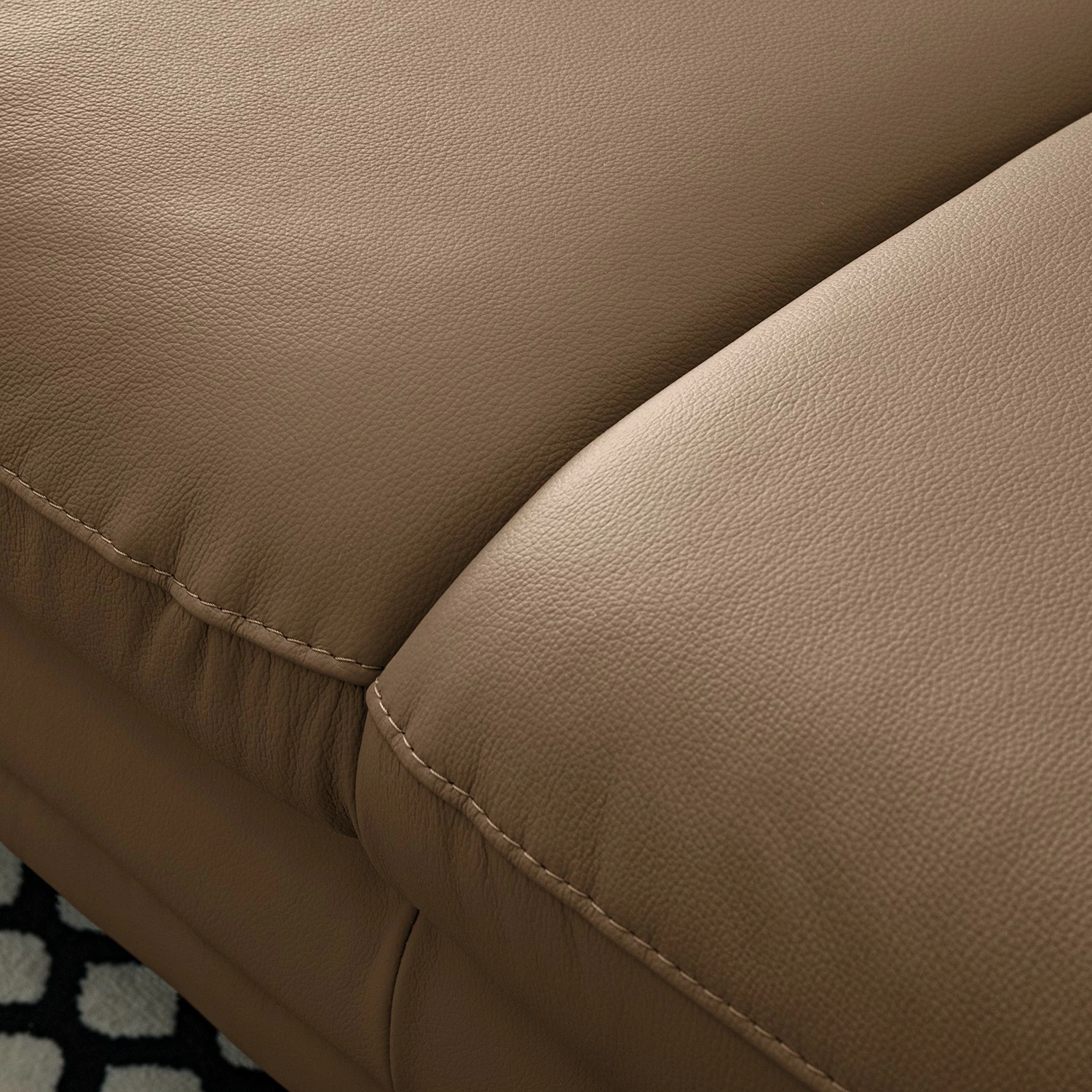 Fredriks Canapé Lutz II (2 places) - Cuir véritable - Cubanite 16 Fredriks Canapé Lutz II (2 places) - Cuir véritable - Cubanite – Image 14