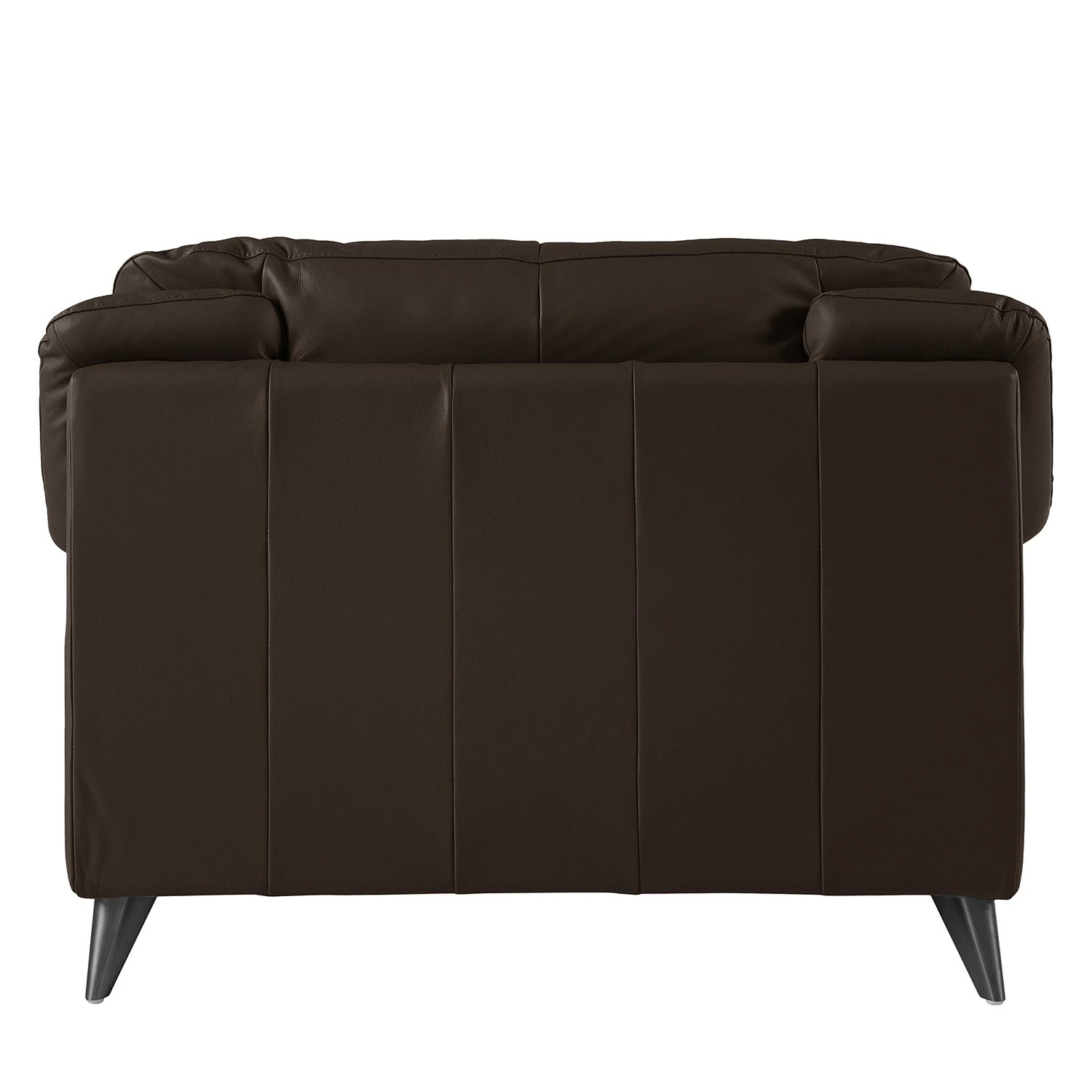 Fredriks Fauteuil Lutz II - Cuir véritable - Marron foncé 8 Fredriks Fauteuil Lutz II - Cuir véritable - Marron foncé – Image 6