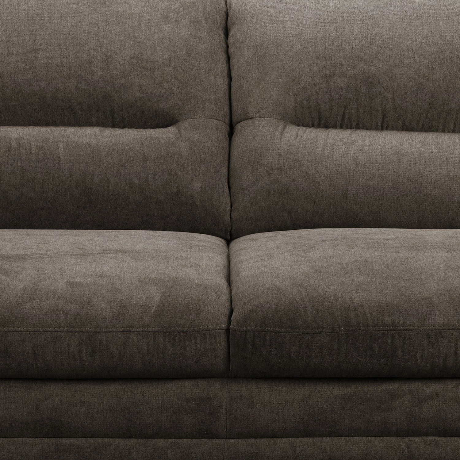 Fredriks Canapé Lutz I (3 places) - Microfibre - Marron foncé 7 Fredriks Canapé Lutz I (3 places) - Microfibre - Marron foncé – Image 5