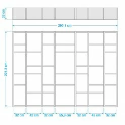Loftscape Bibliothèque Emporior IV - Blanc crème - Largeur : 295 cm 9 Loftscape Bibliothèque Emporior IV - Blanc crème - Largeur : 295 cm -loftscape Boutique 1000167454 190507 15565300003 GALLERYIMAGES P000000001000167454