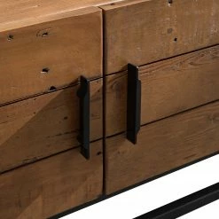 Ars manufacti Meuble TV Grasby III - Pin recyclé / Métal - Pin foncé / Noir -loftscape Boutique 1000168568 191126 17373600040 DETAILS P000000001000168568