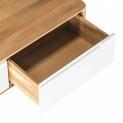 Studio Copenhagen Meuble TV Loca V - Partiellement en chêne sauvage massif - Chêne sauvage - Largeur : 180 cm - Profondeur : 55 cm -loftscape Boutique 1000168995 190404 14113500008 GALLERYIMAGES P000000001000168995