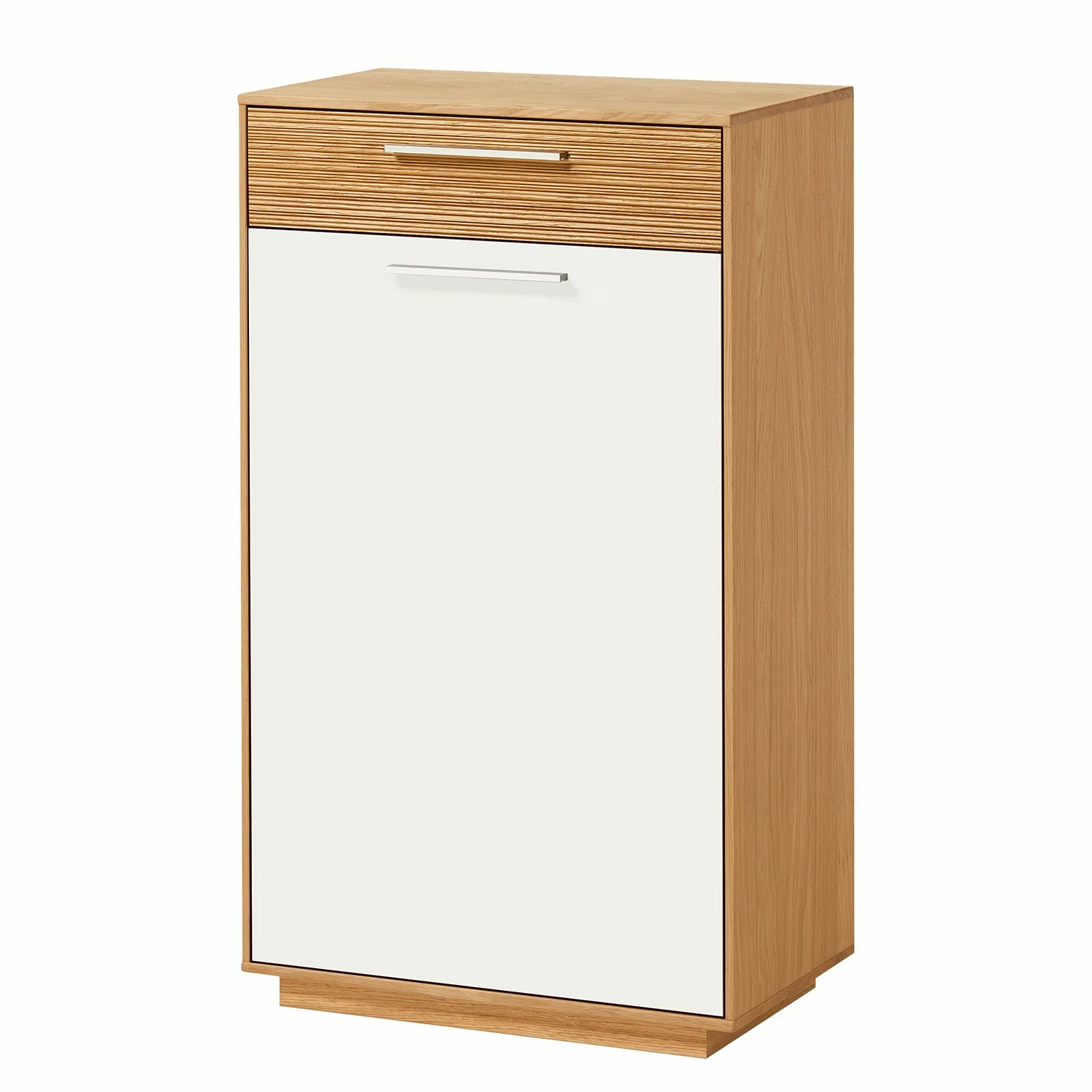 Voss Commode Loveno II - Partiellement en chêne massif / Métal - Blanc 3 Voss Commode Loveno II - Partiellement en chêne massif / Métal - Blanc