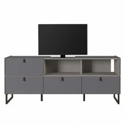 Germania Meuble TV Mamiko II - Graphite - Largeur : 166 cm 15 Germania Meuble TV Mamiko II - Graphite - Largeur : 166 cm -loftscape Boutique 1000169174 190408 08481200021 GALLERYIMAGES P000000001000169174