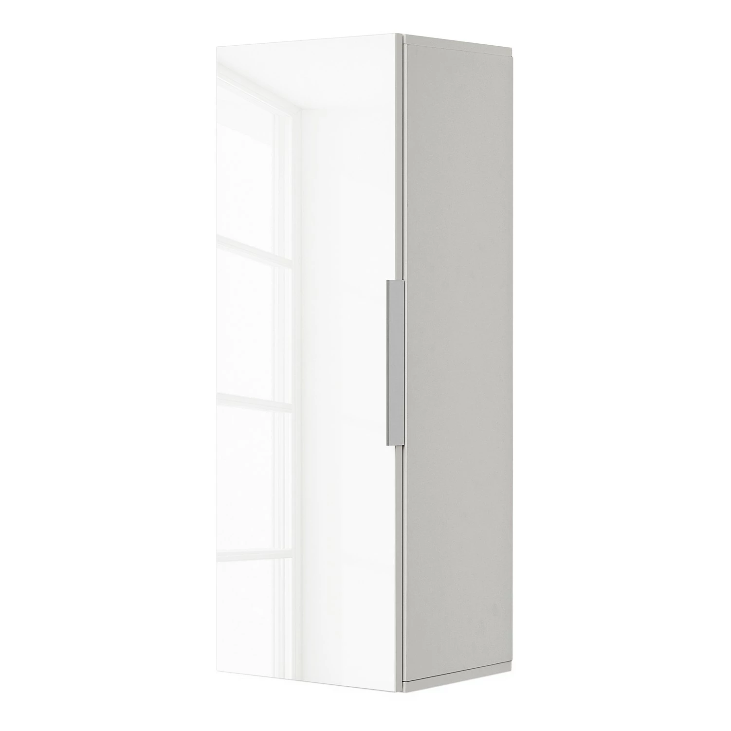 Maja Möbel Meuble murale Shino II - Verre blanc / Blanc 3 Maja Möbel Meuble murale Shino II - Verre blanc / Blanc