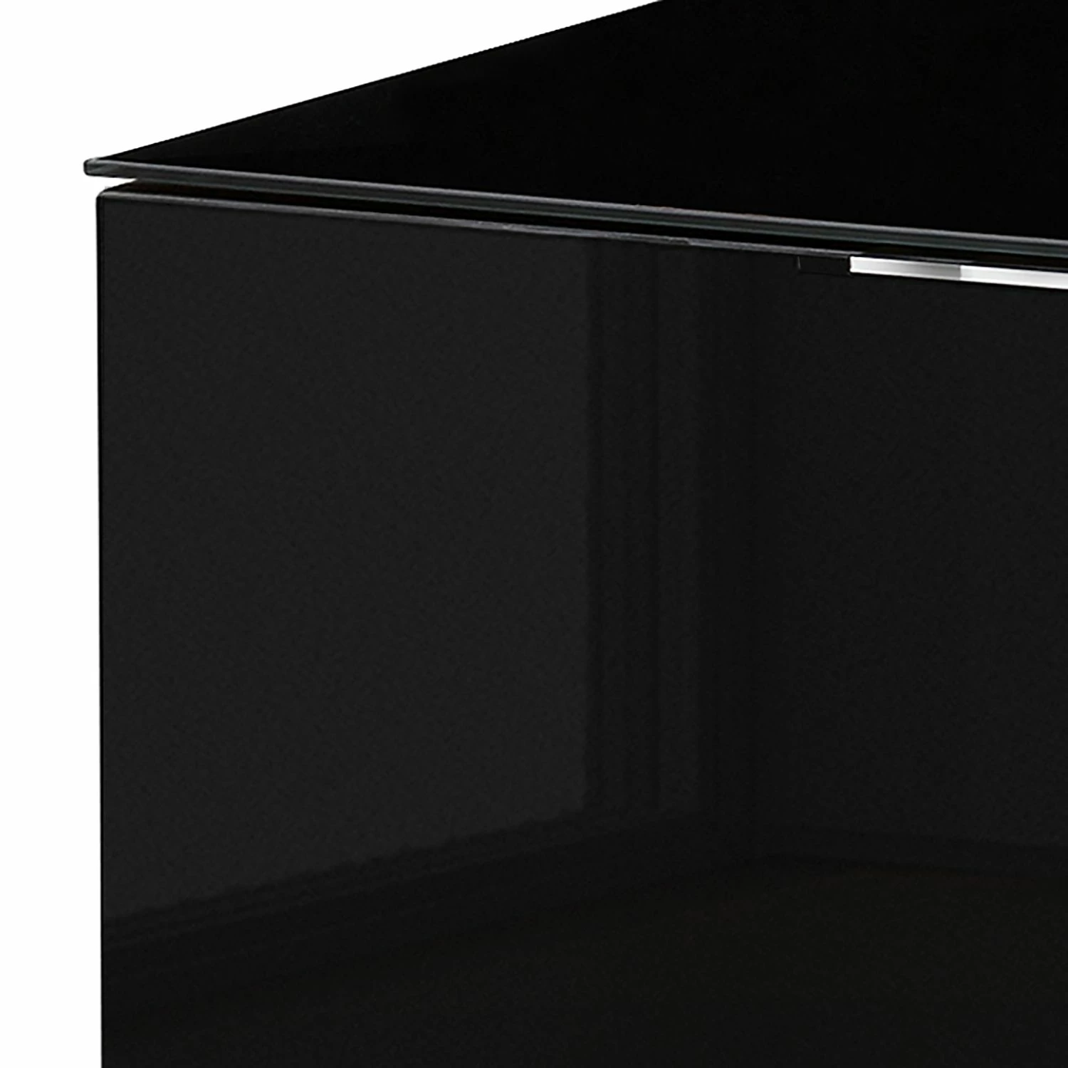 Maja Möbel Meuble TV Shino III - Verre noir / Imitation chêne de Riviera 4 Maja Möbel Meuble TV Shino III - Verre noir / Imitation chêne de Riviera – Image 2