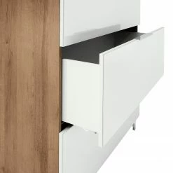 Maja Möbel Commode Shino I - Verre blanc / Imitation chêne de Riviera - Hauteur : 109 cm 12 Maja Möbel Commode Shino I - Verre blanc / Imitation chêne de Riviera - Hauteur : 109 cm -loftscape Boutique 1000170606 190418 12393300055 GALLERYIMAGES P000000001000170606