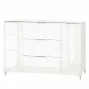 Maja Möbel Commode Shino IV - Verre blanc / Blanc 2 Maja Möbel Commode Shino IV - Verre blanc / Blanc -loftscape Boutique 1000170646 190418 12394300199 IMAGE P000000001000170646