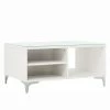 Maja Möbel Table basse Shino - Verre blanc / Blanc -loftscape Boutique 1000170649 190418 12394400217 IMAGE P000000001000170649