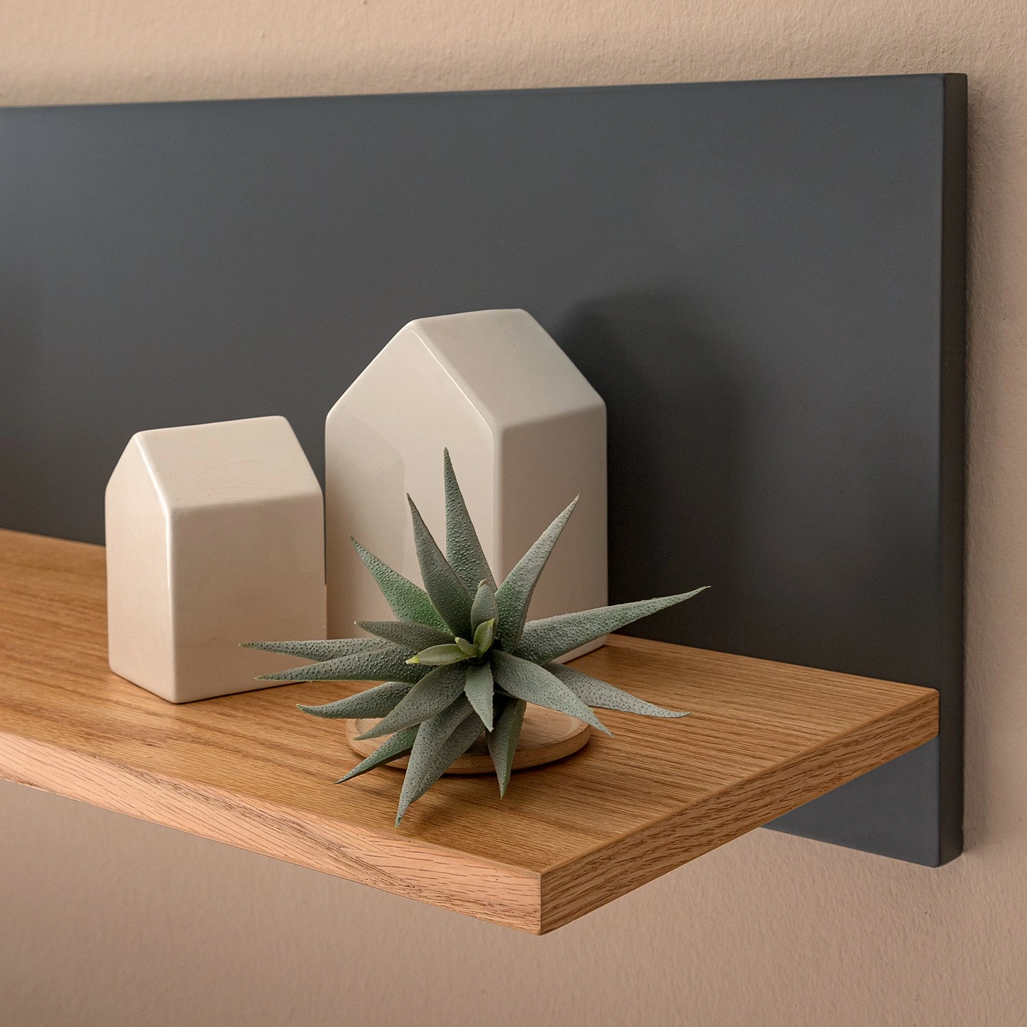 Mørteens Étagère murale Lindholm - Blanc mat - Gris mat 5 Mørteens Étagère murale Lindholm - Blanc mat - Gris mat – Image 3