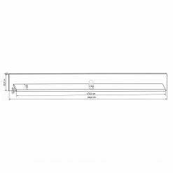 Loftscape Étagère murale Charnocks - Blanc - Largeur : 180 cm -loftscape Boutique 1000171313 190424 07575400023 GALLERYIMAGES P000000001000171313