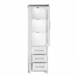 Ridgevalley Vitrine Touros II - Pin massif - Pin blanc / Gris -loftscape Boutique 1000171365 190424 07580600350 GALLERYIMAGES P000000001000171365