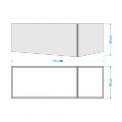 Temahome Étagère One - Chêne / Noir 39 Temahome Étagère One - Chêne / Noir -loftscape Boutique 1000172899 191023 08592400063 SKETCH DETAILS P000000001000172899 sketch