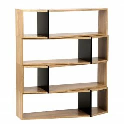 Temahome Étagère One - Chêne / Noir 32 Temahome Étagère One - Chêne / Noir -loftscape Boutique 1000172899 201016 13323100423 DETAILS P000000001000172899