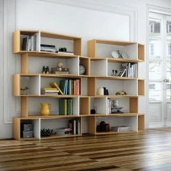 Temahome Étagère One - Chêne / Blanc -loftscape Boutique 1000172901 190426 18195600043 MOOD GALLERYIMAGES P000000001000172901 mood