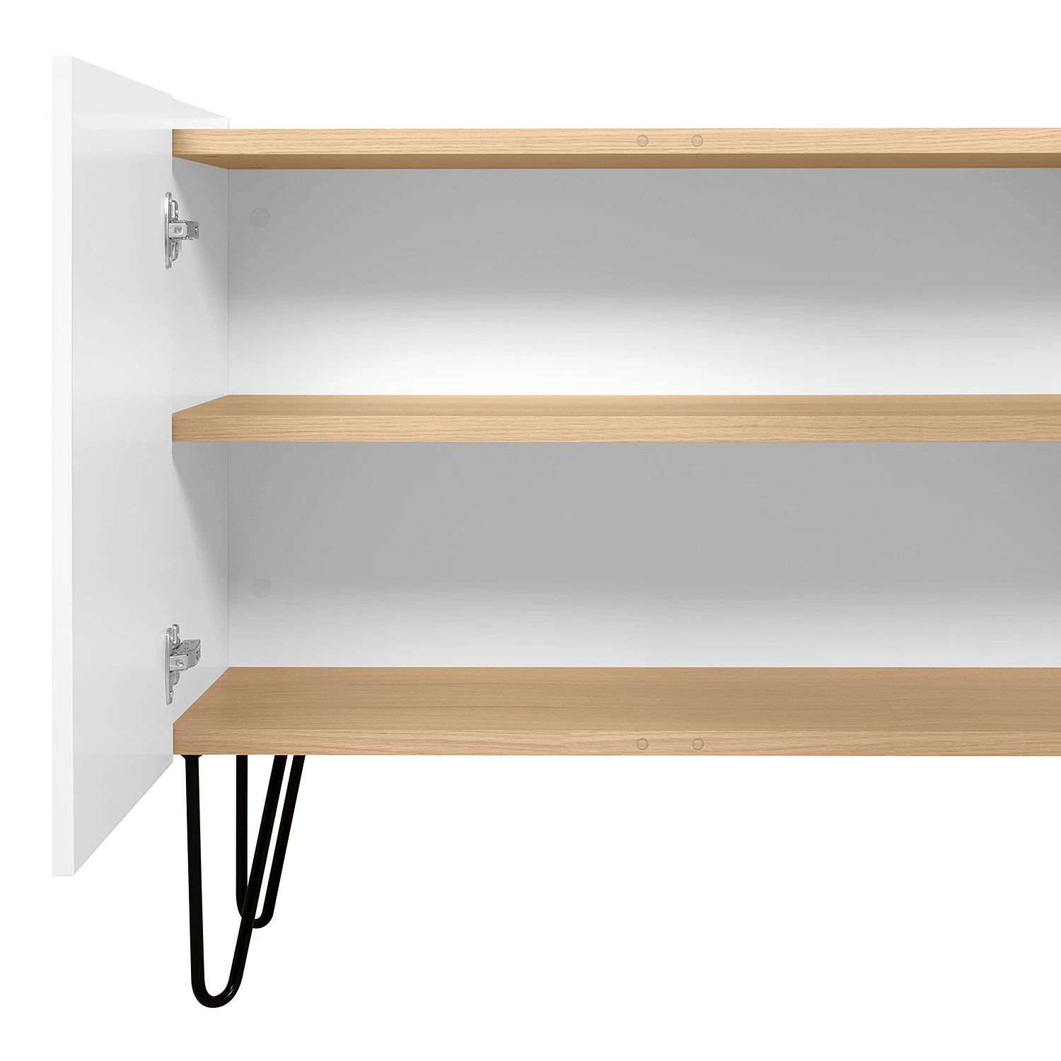 Temahome Buffet Nina - Chêne / Blanc 10 Temahome Buffet Nina - Chêne / Blanc – Image 8