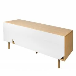 Temahome Buffet Noa I - Blanc / Gris minéral - Chêne -loftscape Boutique 1000172912 201016 13355500504 DETAILS P000000001000172912