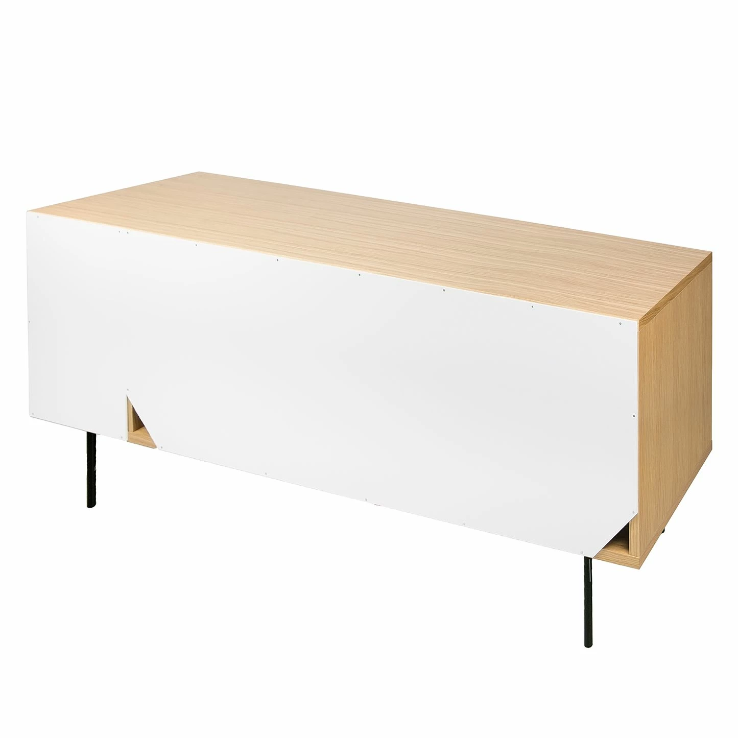 Temahome Buffet Noa II - Blanc / Gris minéral - Chêne 9 Temahome Buffet Noa II - Blanc / Gris minéral - Chêne – Image 7