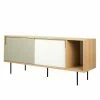 Temahome Buffet Noa II - Blanc / Gris minéral - Chêne -loftscape Boutique 1000172913 201016 13355700505 IMAGE P000000001000172913