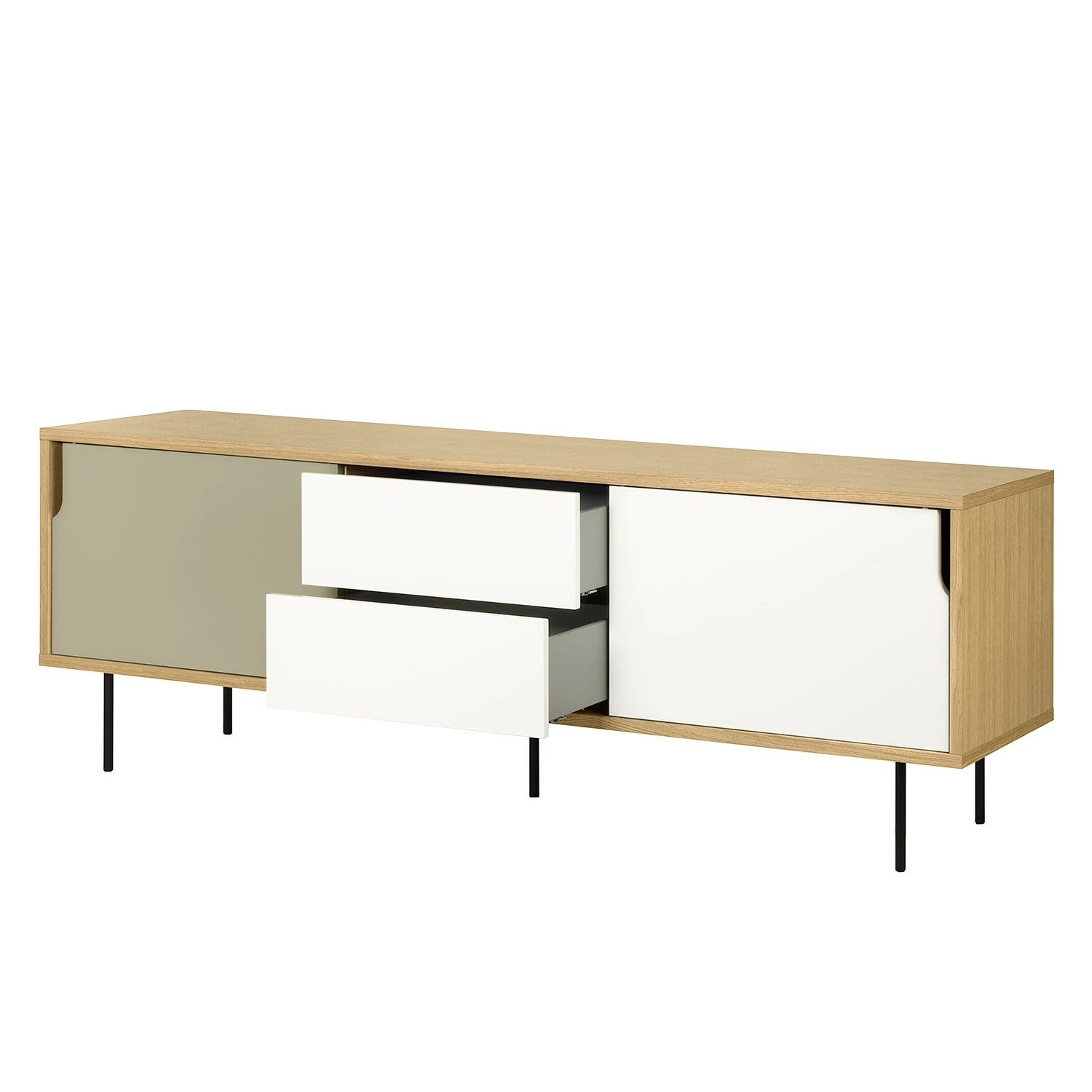 Temahome Buffet Noa IV - Blanc gris 10 Temahome Buffet Noa IV - Blanc gris – Image 8