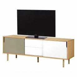 Temahome Buffet Noa III - Blanc / Gris minéral