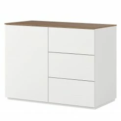 Temahome Commode Join - Noyer / Blanc