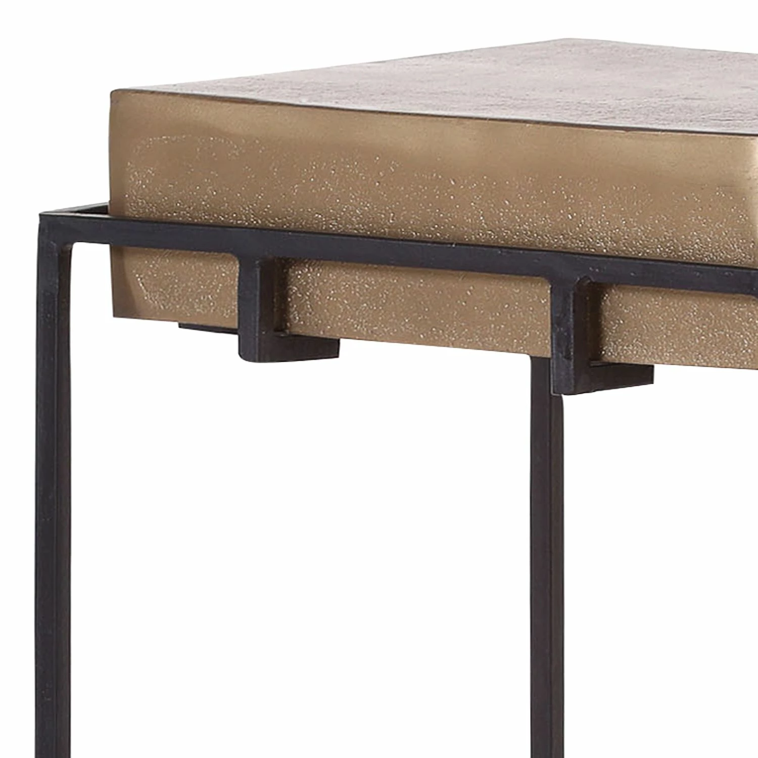 Ars manufacti Bout de canapé Bronzo - Fer - Bronze / Noir 4 Ars manufacti Bout de canapé Bronzo - Fer - Bronze / Noir – Image 2