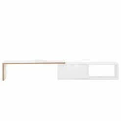 Temahome Meuble TV Echo - blanc / marron clair -loftscape Boutique 1000173643 190802 12571500007 DETAILS P000000001000173643