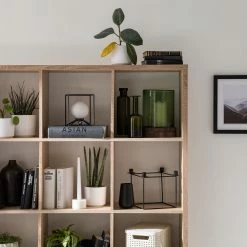 KiYDOO Étagère Shelfy II - Imitation chêne de Sonoma - Largeur : 158 cm -loftscape Boutique 1000173850 191115 18360400027 DETAILS P000000001000173850