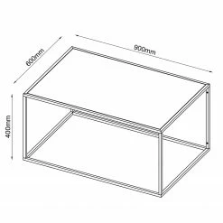 Norrwood Table basse Cascavel I - Noir -loftscape Boutique 1000174104 190524 15511700080 GALLERYIMAGES P000000001000174104