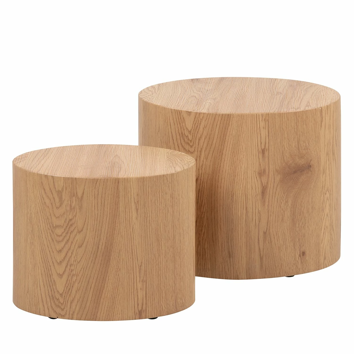 Mørteens Tables basses Hoya (2 éléments) - Imitation chêne sauvage 4 Mørteens Tables basses Hoya (2 éléments) - Imitation chêne sauvage – Image 3